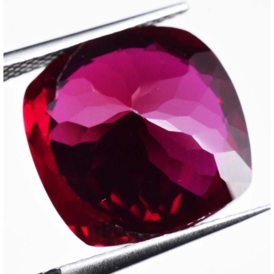 Natural Red Painite 13.05 Ct Cushion Stunning  Certified Loose Gemstone