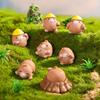 8Pcs Micro Landscape Creative Cute And Cute Hamster Diy Gardening Landscape Decoration Dollhouse Office Desktop Ornament