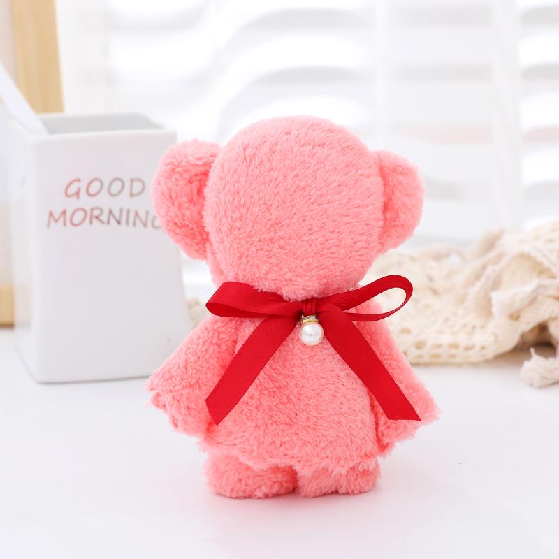 Coral Fleece Wedding Towel: Full Moon Dowry Gift, Engagement Joy, Couple Souvenir.