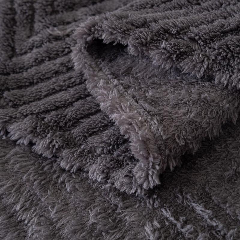 New Herringbone Jacquard Shu Cotton Velvet Sofa Cover Cloth Four-season Universal High-end Full Cover Blanket