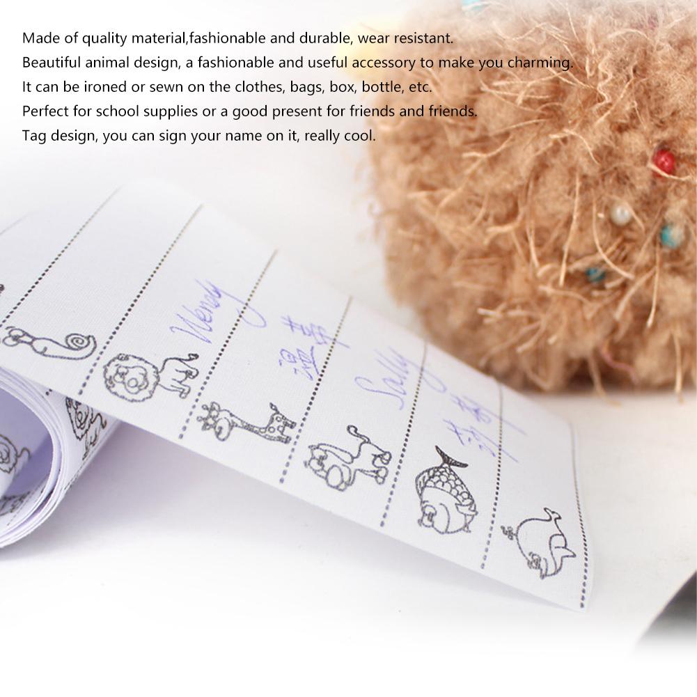 10Pcs Animal Decoration Patch Children Cloth Sew On Tag Clothes Bag DIY Mending Craft