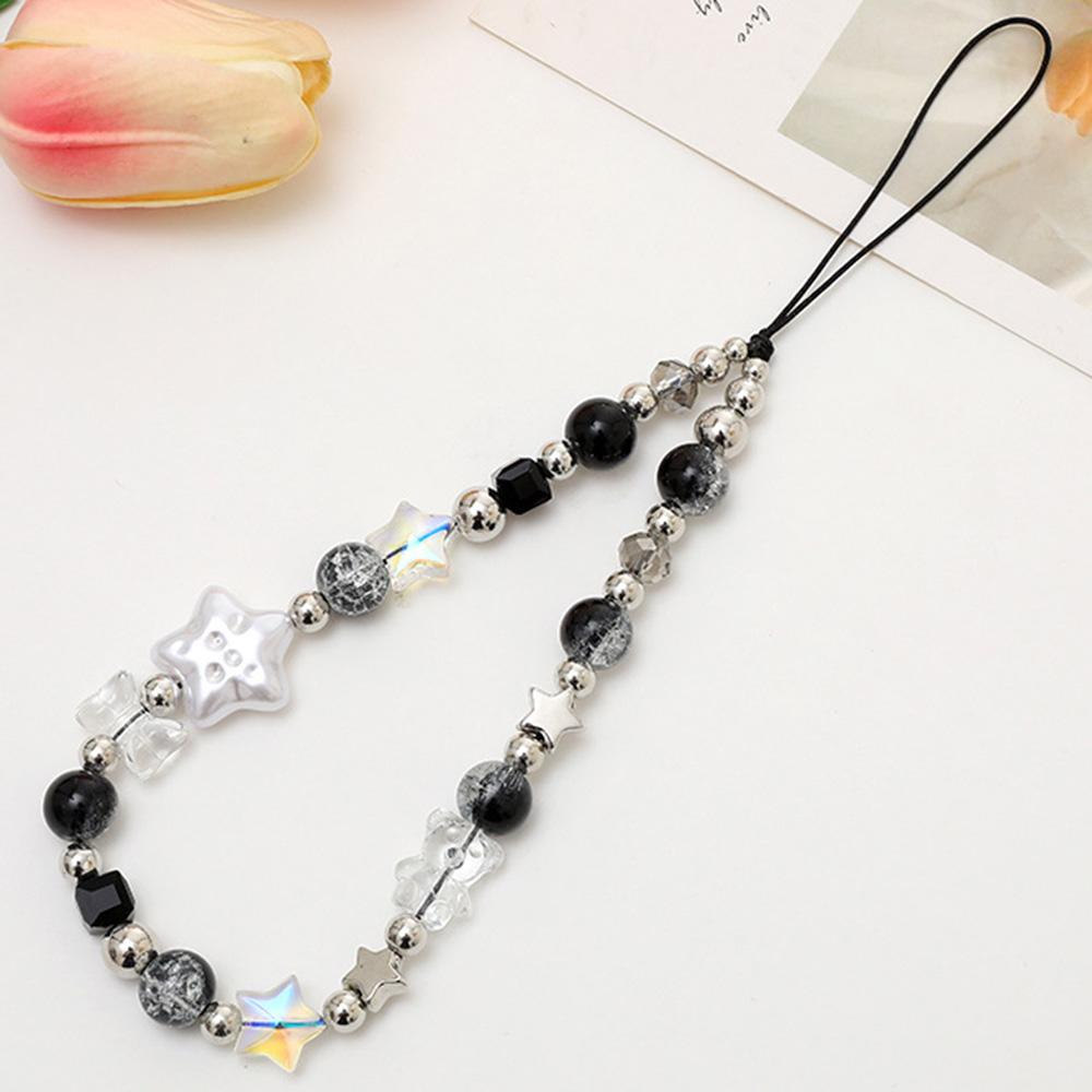 Phone Charms Beaded Phone Strap Cell Phone Wrist Strap Pendants Decor