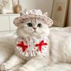 Breathable Pet Fisherman Hat Thin Cotton Dog Sunscreen Hat Cute Pet Sun Hat  Summer Season