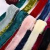 1 Meter Velvet Ribbon Velvet Thickening Ribbon Frayed Edged Ribbons Frayed Edge Gift Packing Ribbon Christmas Party Decorations