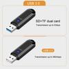 USB3.0 Card Reader Multifunctional High Speed SD/TF Card Support Storage Card Reader Mobile Phone Accessories