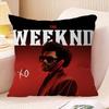 Classic Singer The WWeeknd Maple Design Cushion Cover Happy Autumn Harvest Decor Holiday Decorati Pillow Cover