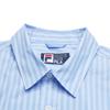 Fila Heritage Fashion Classic Simple Striped Retro Casual Versatile Comfortable Woven Long Sleeve Shirt Men Shirts F11M628403FZA