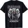 NEW LIMITED The Devil Saw Me With My Head Down And Thought He'd Won TShirt Unisex T-Shirt