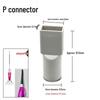 Universal Vacuum Cleaner Hose Connector & Reducer Adapter