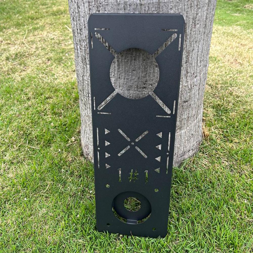 IGT Table Unit Plate with Foldable Water Suction Device Outdoor Stove Furnace Board Camping Stove Table Plate for Outdoor Hiking