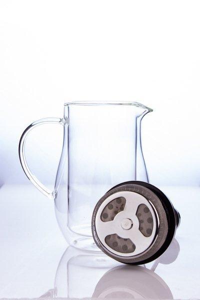 400 ml double-walled glass French press