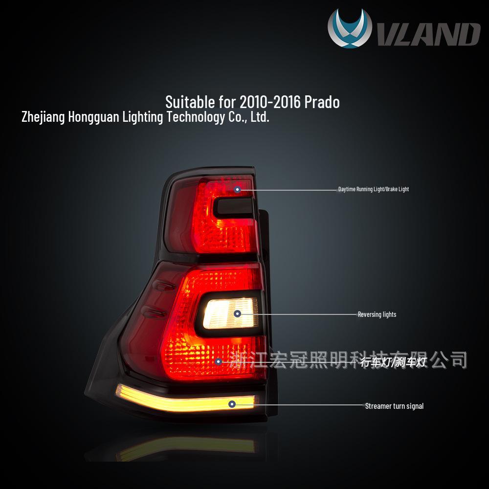 LED Turn Signal Taillights for 2010-2016 Toyota Lexus GX 460 Prado