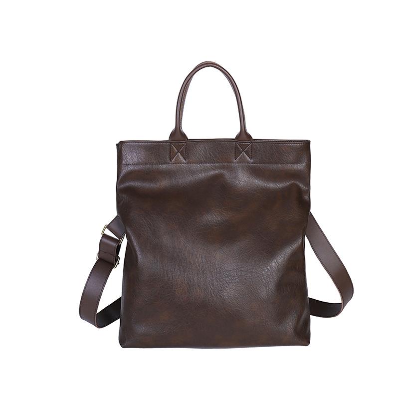 Fashionable Retro Tote Bag with Trendy and Simple Design, Single Shoulder Bag with Large Capacity, Crossbody Bag