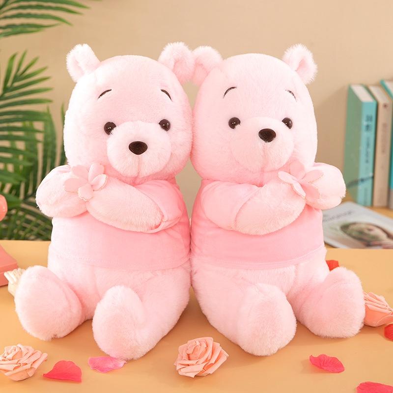 Cute Strawberry Bear Plush Toy For Girls