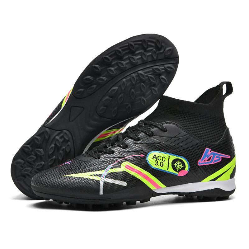 Female Students Help Spike Football Shoes Male Xiyin Training 2025 Amazon Manufacturers High-top Competition Sports Shoes