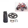 OPGT 428 130L Chain Set with 16T Front Sprocket &40T Rear Sprocket for 125cc 150cc 200cc 250cc ATV Go Kart UTV Buggy Quad