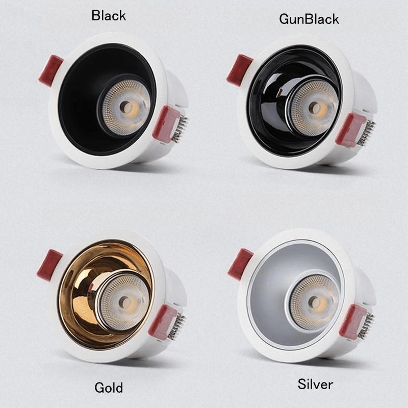 IP65 Waterproof LED Downlight 7W12W15W/18W24W30W LED Ceiling Light Indoor Outdoor Lighting for Bath Room/Balcony AC110V/220V