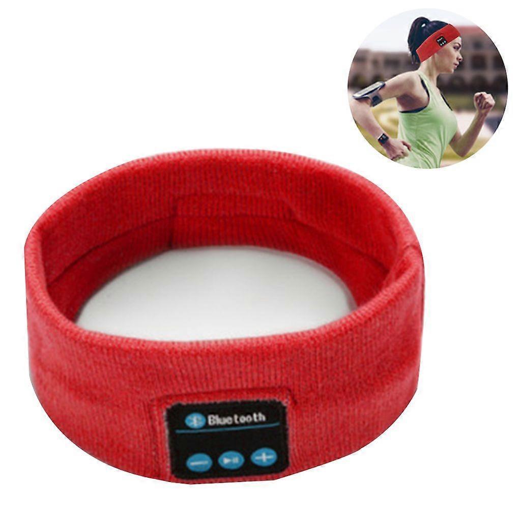 Wireless Sports Headband Headphones: Bluetooth, HD speakers, washable for side sleepers