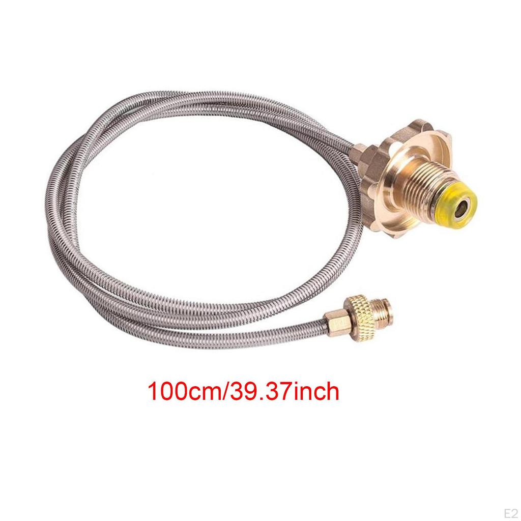 Adapter Hose Converter - Premium Tank Regulator for Flat Gas Canister Accessories