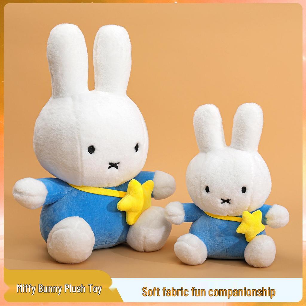 Miffy Rabbit Plush Crossbody Bag - 4-Way Stretch Toy & Creative Cushion Gift