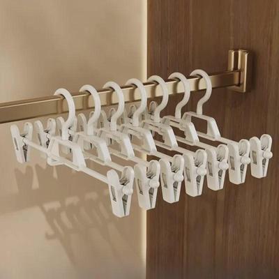 Kledinghanger Clip: Naadloos Broeken- en Rokkenrek voor Thuisgebruik, Ideaal voor Kasten.