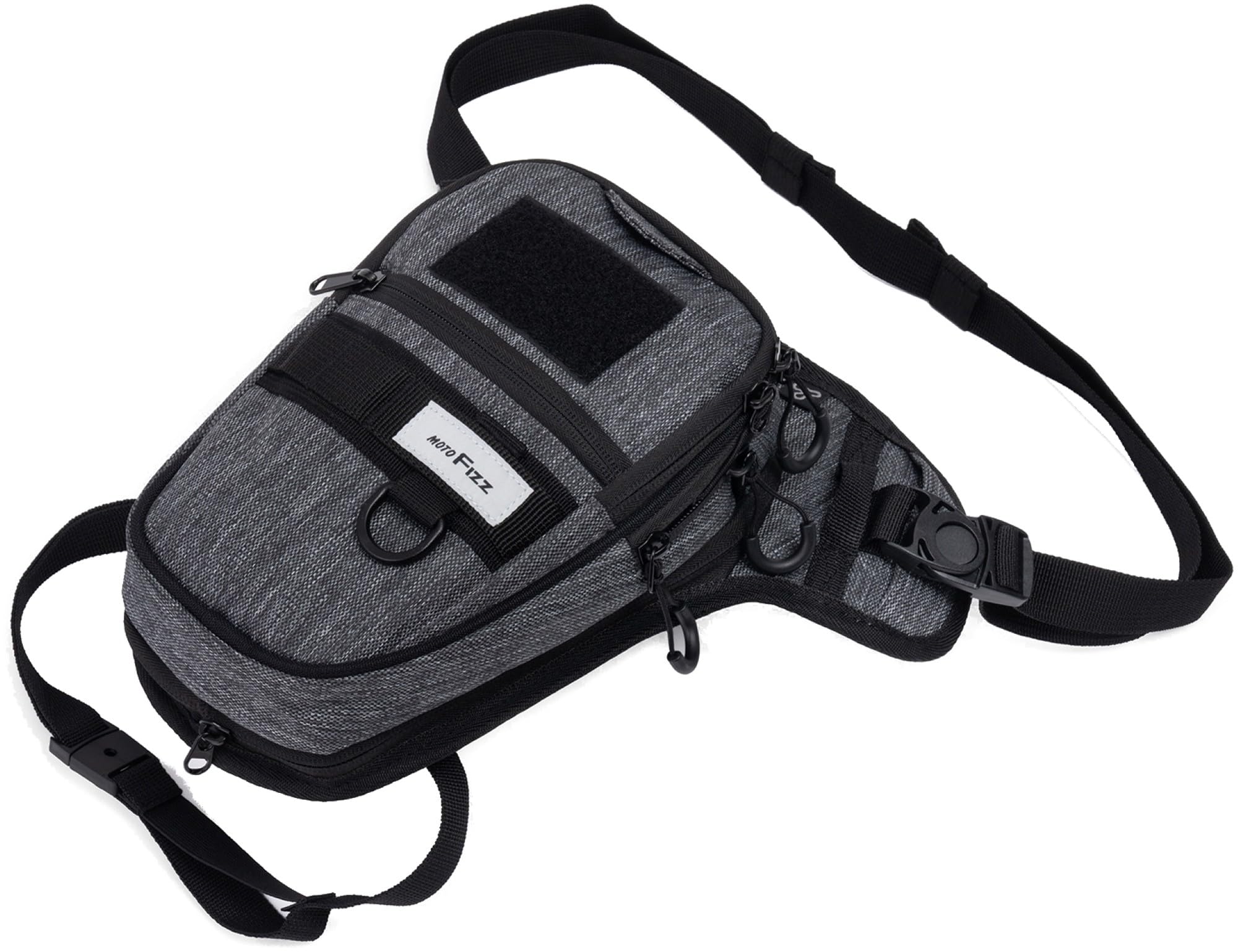 

TANAX Motofizz Мотоциклетная набедренная сумка-кобура, Серая, 2,8-4,6 л, Конструкция 4-в-1, MFK-7005 серый