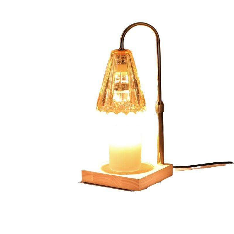 Smart Aroma Lamp with Timer & Height Adjustment Nordic Retro 2-in-1 Oil Diffuser and Candle Warmer
