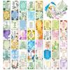 50 Beautiful Flower Series Text Cards, High Value Non-Repeating Cards