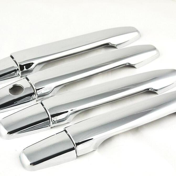 Chrome Door Handle Trim for Mitsubishi Outlander (2008-2012) and RVR ASX (2011-2012).