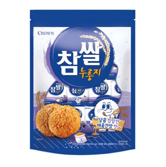 Crispy Korean Rice Snack – Traditional Nurungji Chips 216g