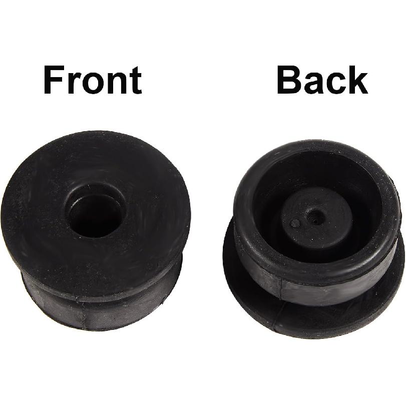 Rubber Upper Lower Radiator Cushion Mount Bushings for Honda | Replacement for Civic CRV HRV Odyssey, 4pcs 74173-SJ4-000 74172-SM4-000