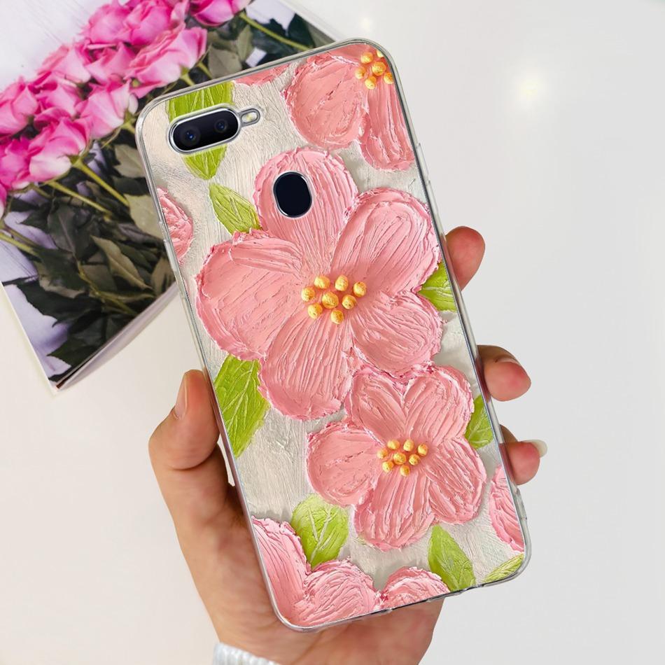 For OPPO F9 Phone Case Oppo F9 Pro F 9 F9Pro CPH1823 CPH1881 CPH1825 Elegant Printing Soft Silicone TPU Back Cover