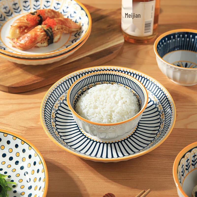 European Style Ceramic Dinner Plate Set