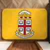 Education B-Brown U-University Floor Mat Soft Flannel Entrance Door Mat Non Slip Absorbent Bathroom Bedroom Floor Rug