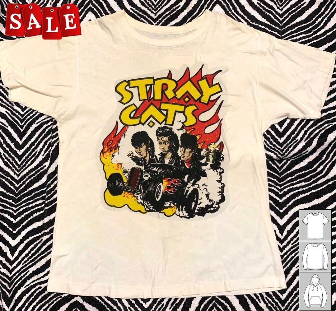 Hot Stray Cats Gift For Fans Unisex All Size T-Shirt JM520 S