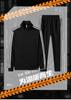 Men's Casual Sports Suit: Spring/Autumn Long-Sleeve Cardigan & Three-Bar Loose Two-Piece College Style