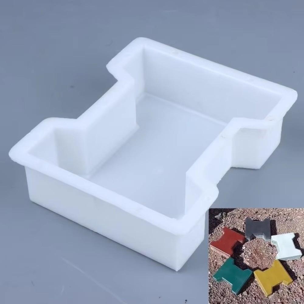 Thickened I Shape Brick Mold Plastic Concrete Paver Mold New Paving Brick Mold  Garden Walkway