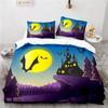 Funny Halloween 3d Bedding Set Print Duvet Cover Set with Pillowcase 2/3pcs Home Textile Single Double Twin Full Queen King Size
