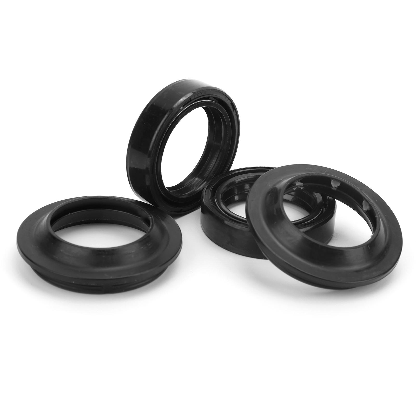 

4 шт. Пыльники и сальники переднего амортизатора подходят для мотоциклов CMX250 KZ400 CA250 GN250 CMX250 TTR250