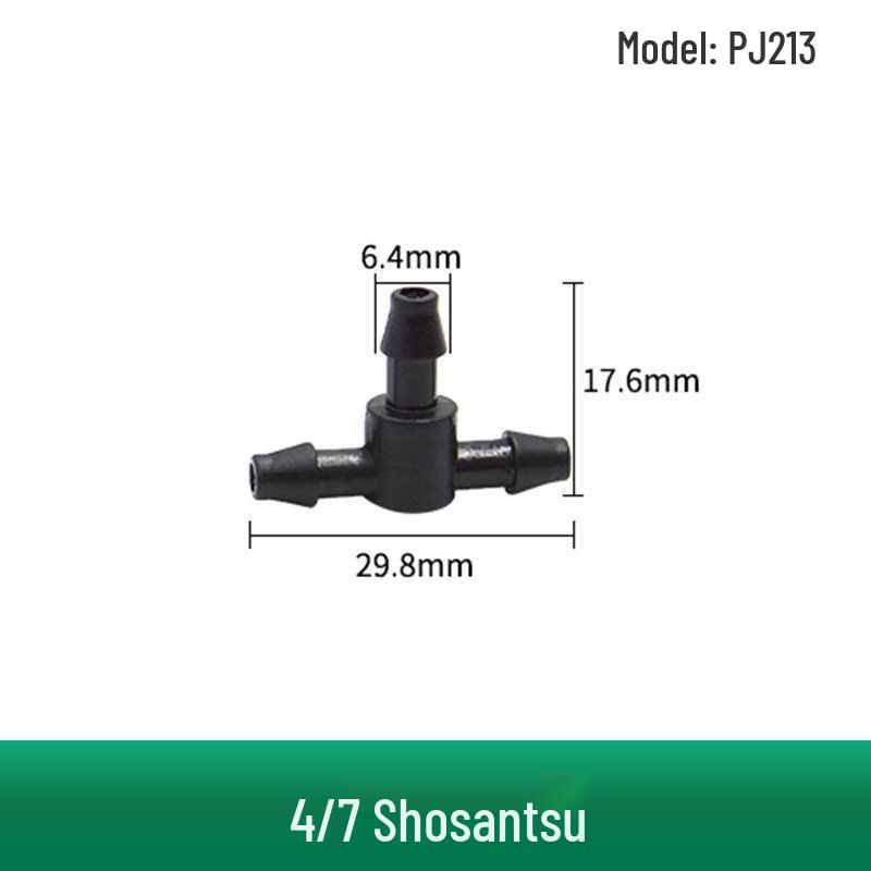 Capillary Fittings: Single/Double Hook, Tee, Straight Connector, Drip Stop, Mountain Bracket, Five-Way, Greenhouse Micro-Sprinkler