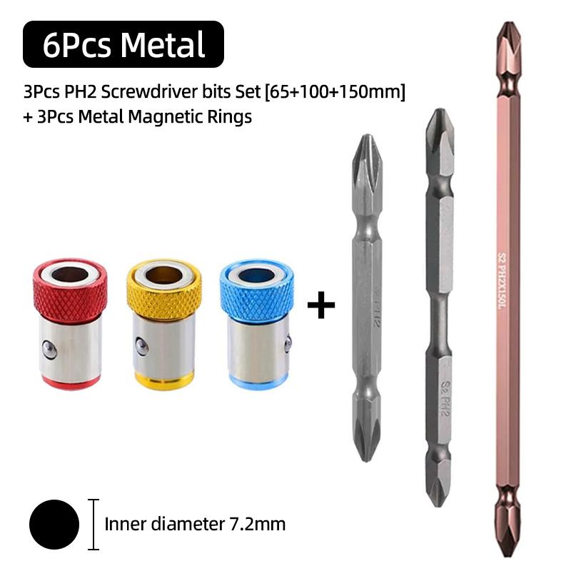 Magnetický držák bitů Magnetický kroužek Silný magnetizér Demagnetizér 6,35 mm Křížový držák bitů Ruční nářadí