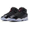 Air Jordan 6 Rings Black Gym Red Men Sneakers White 322992-064