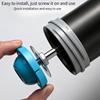 Pack of 4 Lightweight ABS Pusher Disc for Adhesive Guns Feature 50mm Diameter Push Head for Increased Thrust Easy Installation No Tool
