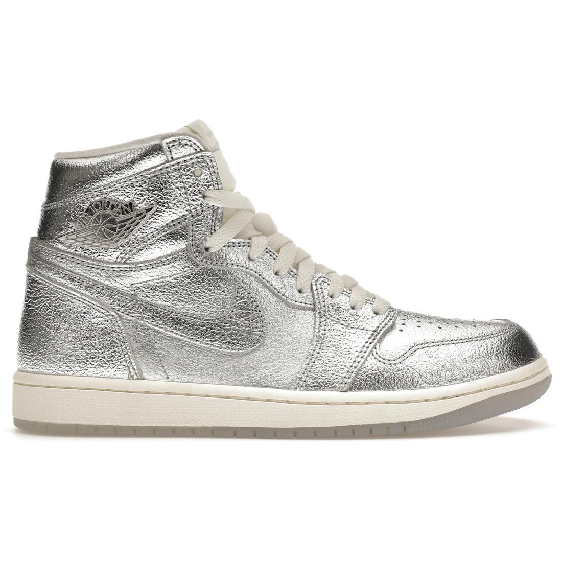 

Новые женские баскетбольные кроссовки Jordan Air Jordan 1 High OG Chrome Retro FN7249-001 44