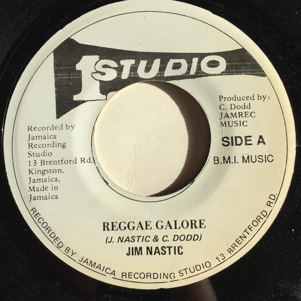 

7inch Record JIM NASTIC Reggae Galore NONE Studio One US Reggae Ska Dub Used