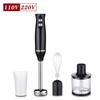 4-in-1 Handheld Baby Food Processor: Mixer, Immersion Blender, Whisk, Juicer & Mincer
