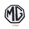 Black Logo for MG MG7 Plastic Replace 9.4cm/11.5cm Emblem Stickers Car Front Badge Rear Decals Auto Modification Accessories see58
