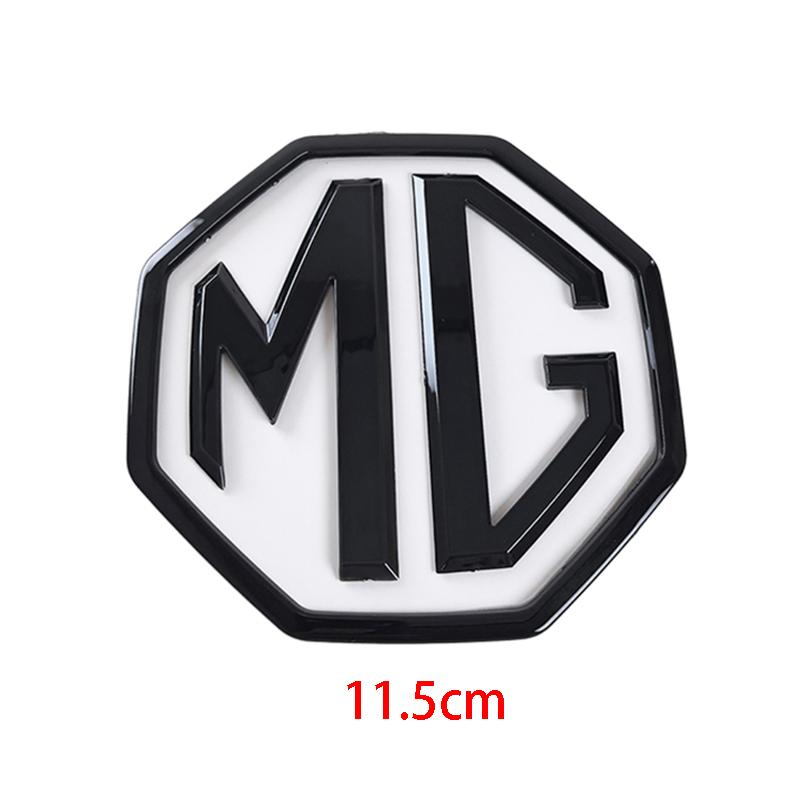 Black Logo for MG MG7 Plastic Replace 9.4cm/11.5cm Emblem Stickers Car Front Badge Rear Decals Auto Modification Accessories see58
