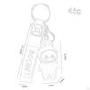 Key Chain Hanging Funny Cute Adorable Keyring for Year Purse Party Favor Coffee