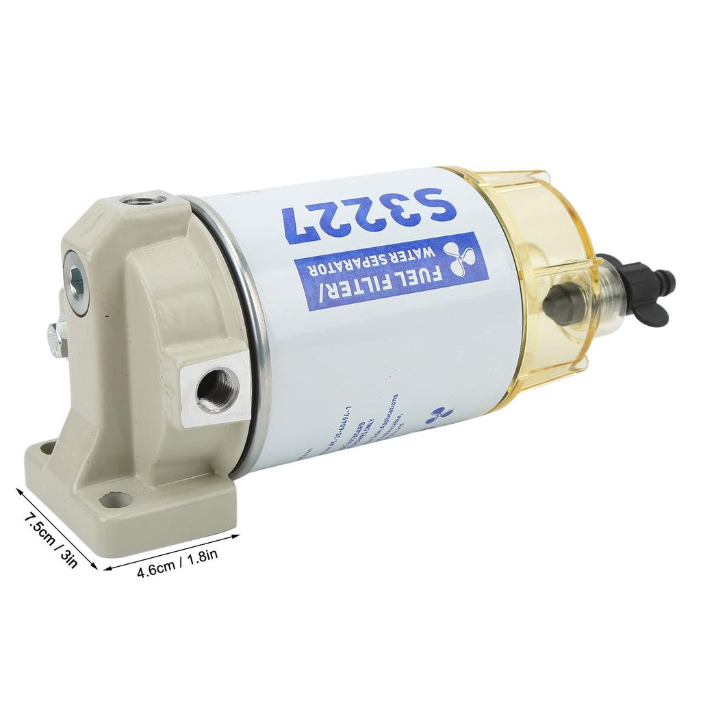 Marine Oil Water Separator Replacement Fuel Water Separation Filter Outboard Accessories